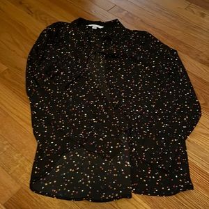 PopSugar Multi Star button up